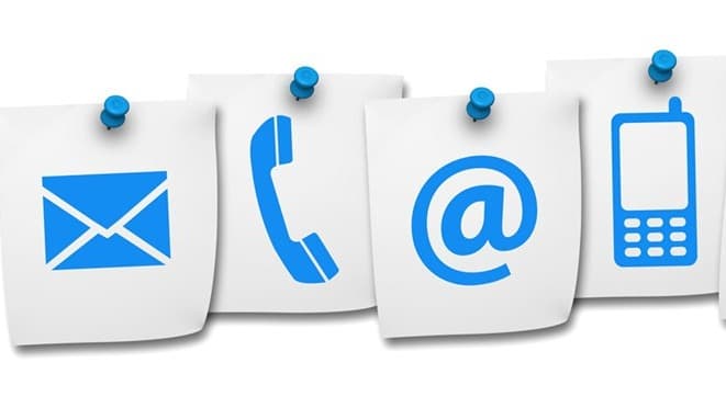 website contact